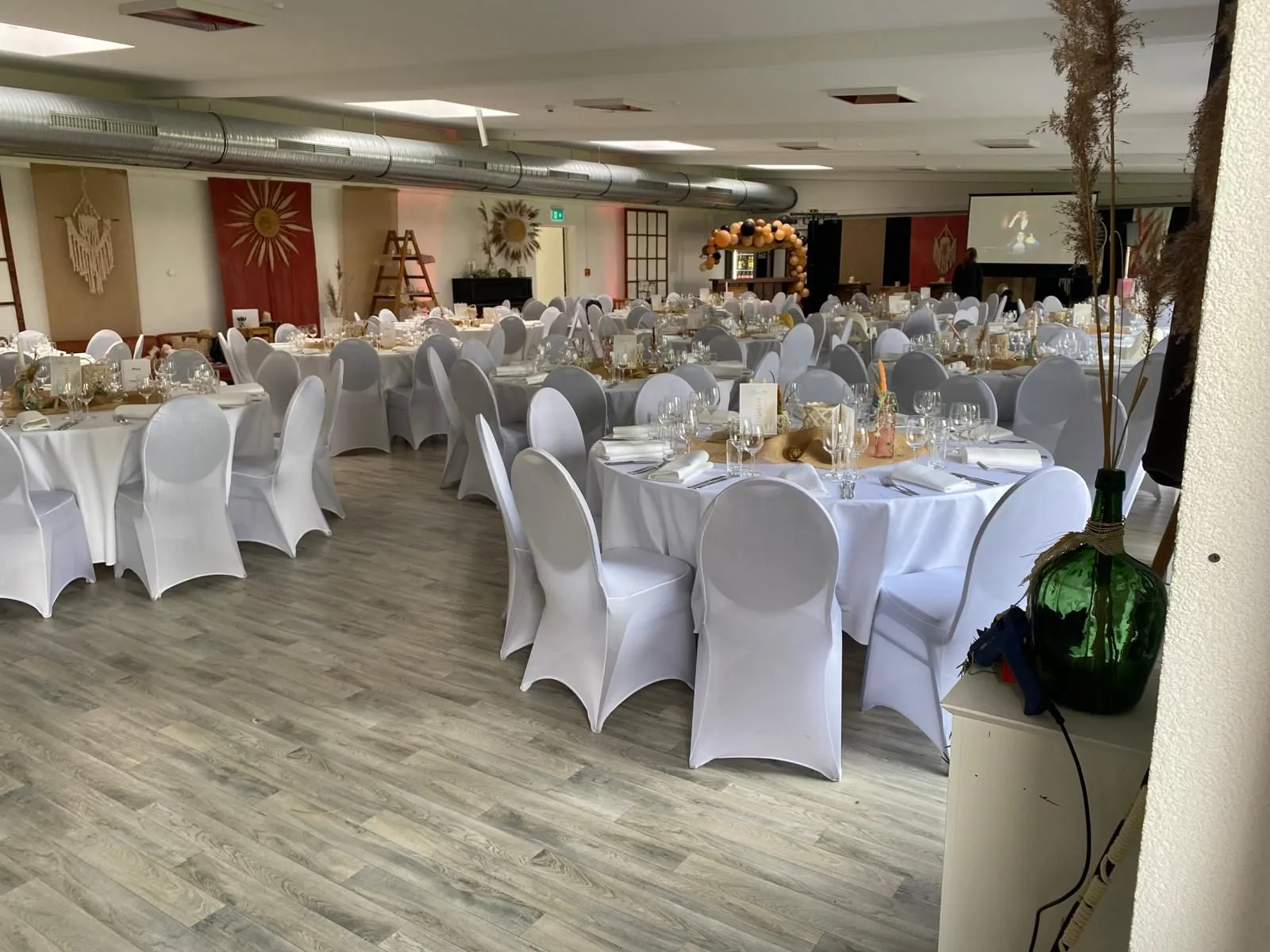 Die Halle in der Eventhalle Malterdingen